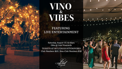 Vino and Vibes 8/13 (Member)